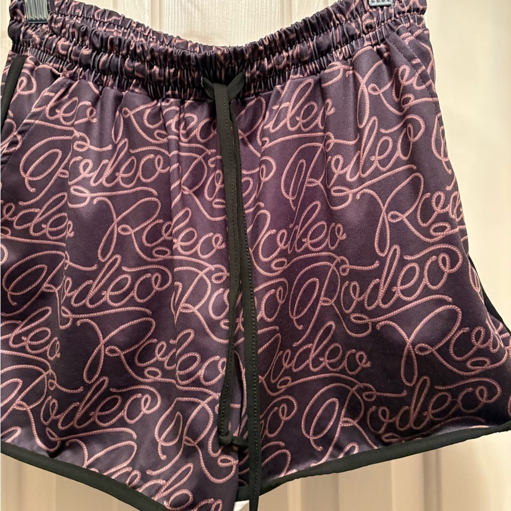 Women's brown and caramel short